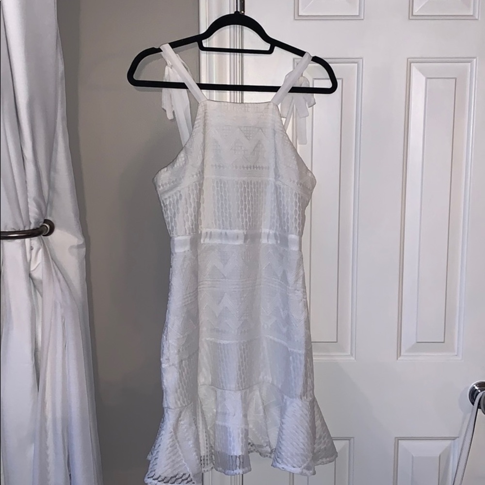 White lace dress by Two Sister the label